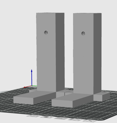 Tormek/KFMK Style Support Bar Legs - 3D File ONLY