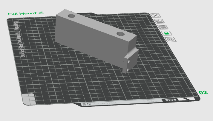 BuckTool Compatible Support Bar Jig - 3D FILE ONLY