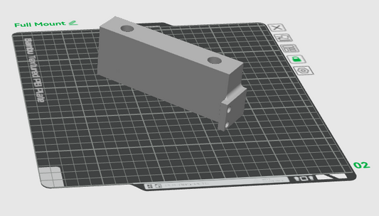 BuckTool Compatible Support Bar Jig - 3D FILE ONLY